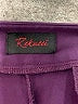 Rekucci Solid Purple Active Pants Size 8 - photo 7