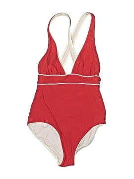 Red Carter One Piece Swimsuit
