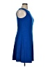 Talbots Solid Blue Casual Dress Size 14 - photo 4