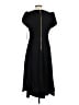 Calvin Klein Solid Black Casual Dress Size 12 - photo 2