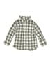 Crewcuts Checkered-gingham Gray Long Sleeve Button-Down Shirt Size 2 - photo 1