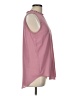 Simply Styled 100% Polyester Pink Sleeveless Blouse Size L - photo 4