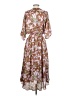 Code x Mode 100% Polyester Paisley Brown Casual Dress Size XS - photo 2