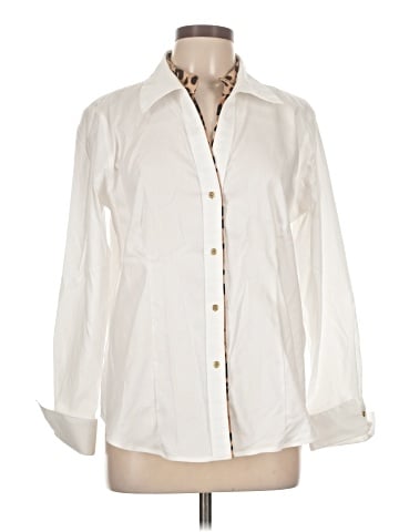 Calvin Klein Long Sleeve Button-Down Shirt (view 1)