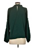 Unbranded 100% Polyester Green Long Sleeve Blouse Size S - photo 2