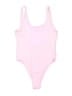 Topshop Solid Pink One Piece Swimsuit Size 6 - photo 2