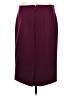 J.Crew 100% Polyester Solid Burgundy Formal Skirt Size 8 (tall) - photo 2