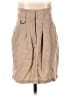 Bebe Solid Tan Casual Skirt Size S - photo 1