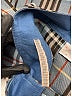 Burberry Blue Label 100% Wool Plaid Gray Wool Check Skirt Size EU 38 / US 8 - photo 3