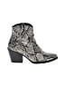 Sugar Gray Ivory Ankle Boots Size 7 - photo 1