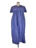 Misslook 100% Polyester Polka Dots Blue Casual Dress Size 3X - photo 1