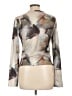 Shein Tan Ivory Long Sleeve Blouse Size 12 - photo 2