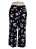 Lane Bryant Floral Black Casual Pants Size 22 - photo 1
