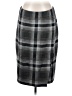 J.Jill Plaid Gray Formal Skirt Size S - photo 1