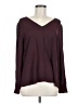 Ann Taylor Burgundy Long Sleeve Blouse Size M - photo 1