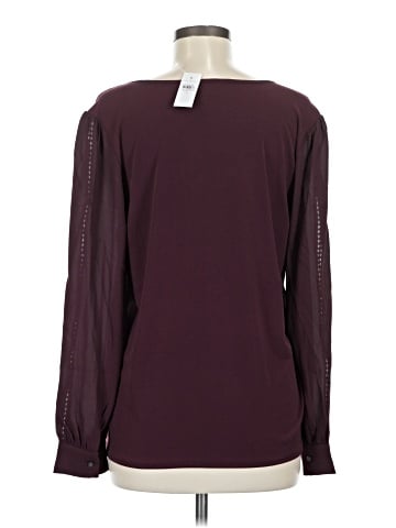 Ann Taylor Long Sleeve Blouse (view 2)