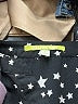 Gianni Bini 100% Polyester Stars Black Long Sleeve Blouse Size M - photo 7