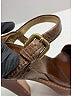 Prada Brown Leather platform Sandals Size EU 41 - photo 5