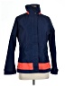 Nautica 100% Polyester Color Block Blue Raincoat Size L - photo 1