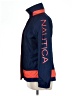 Nautica 100% Polyester Color Block Blue Raincoat Size L - photo 5