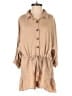 AaKaa Solid Tan Romper Size S - photo 1