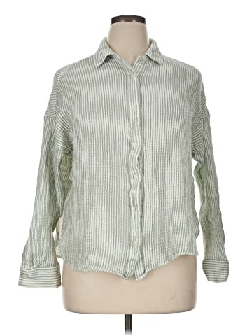 Lou & Grey Long Sleeve Button-Down Shirt (view 1)