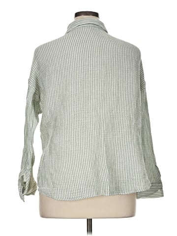 Lou & Grey Long Sleeve Button-Down Shirt (view 2)