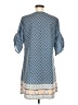 Unbranded 100% Polyester Paisley Blue Casual Dress Size M - photo 2