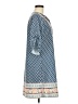 Unbranded 100% Polyester Paisley Blue Casual Dress Size M - photo 4