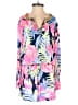 Lilly Pulitzer 100% Polyester Tropical Pink Romper Size S - photo 1