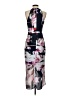 Chelsea28 100% Polyester Graphic Black Cocktail Dress Size 4 - photo 2
