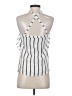 Tart White Sleeveless Button-Down Shirt Size XS - photo 2
