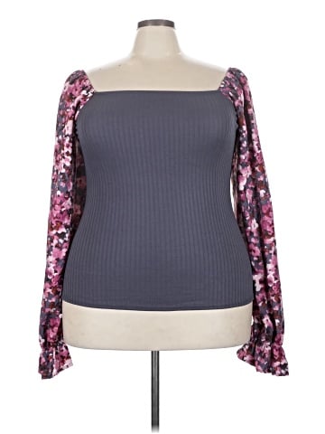 Haptics Long Sleeve Blouse (view 1)
