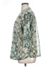 Jennifer Lopez 100% Polyester Snake Print Teal 3/4 Sleeve Blouse Size 1X - photo 5