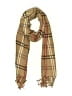 Steve Madden 100% Acrylic Plaid Brown Tan Scarf One size - photo 1