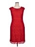 Connected Apparel Red Cocktail Dress Size 16 - photo 1