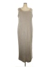 Alex Evenings 100% Polyester Tan Casual Dress Size 24W - photo 1