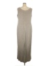 Alex Evenings 100% Polyester Tan Casual Dress Size 24W - photo 2