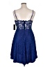 City Studio Blue Cocktail Dress Size 16 - photo 2