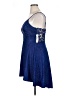 City Studio Blue Cocktail Dress Size 16 - photo 5