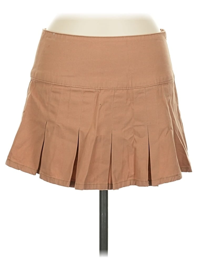 Pre-owned Forever 21 Casual Skirt In Tan
