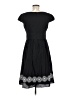 OC by OC Polka Dots Black Casual Dress Size 6 - photo 2