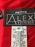 Alex Evenings Red Cocktail Dress Size 8 Petite - photo 4