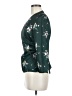 Ted Baker London 100% Polyester Floral Green 3/4 Sleeve Blouse Size 8 (3) - photo 5