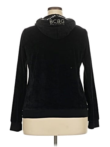 BCBGMAXAZRIA Zip Up Hoodie (view 2)