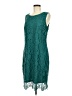 Yessica 100% Polyester Teal Cocktail Dress Size EU 40 / US 10 - photo 1