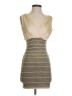Arden B. 100% Polyester Tan Cocktail Dress Size S - photo 1