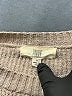 Pinque Color Block Tan Pullover Sweater Size L - photo 7