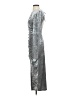 Future Collective Metallic Silver Cocktail Dress Size S - photo 5
