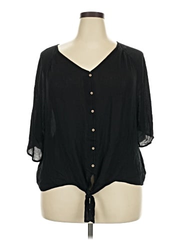 Ellos 3/4 Sleeve Blouse (view 1)